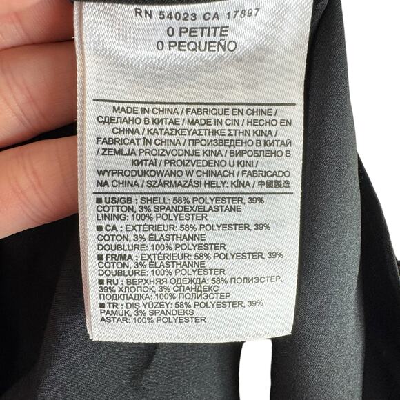 Banana Republic Leopard Print Half Sleeve Round Neck Mini Sheath Dress Size 0 - Picture 8 of 9